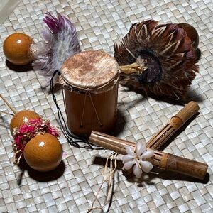 Hula Implements Ornament Set of 5